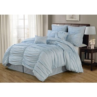 Light Blue Comforter Set Visualhunt, Light Blue Twin Xl Bed Set