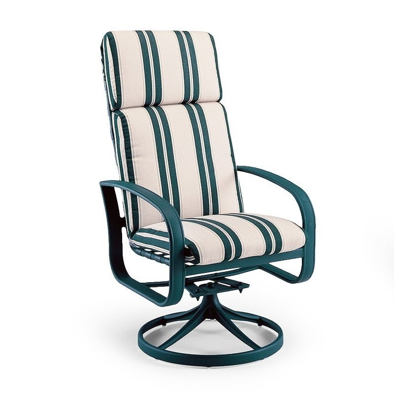 High Back Patio Chairs You Ll Love In, High Back Swivel Patio Chairs With Cushions