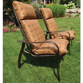 High Back Patio Chairs You Ll Love In, Oversized Patio Chairs With Cushions