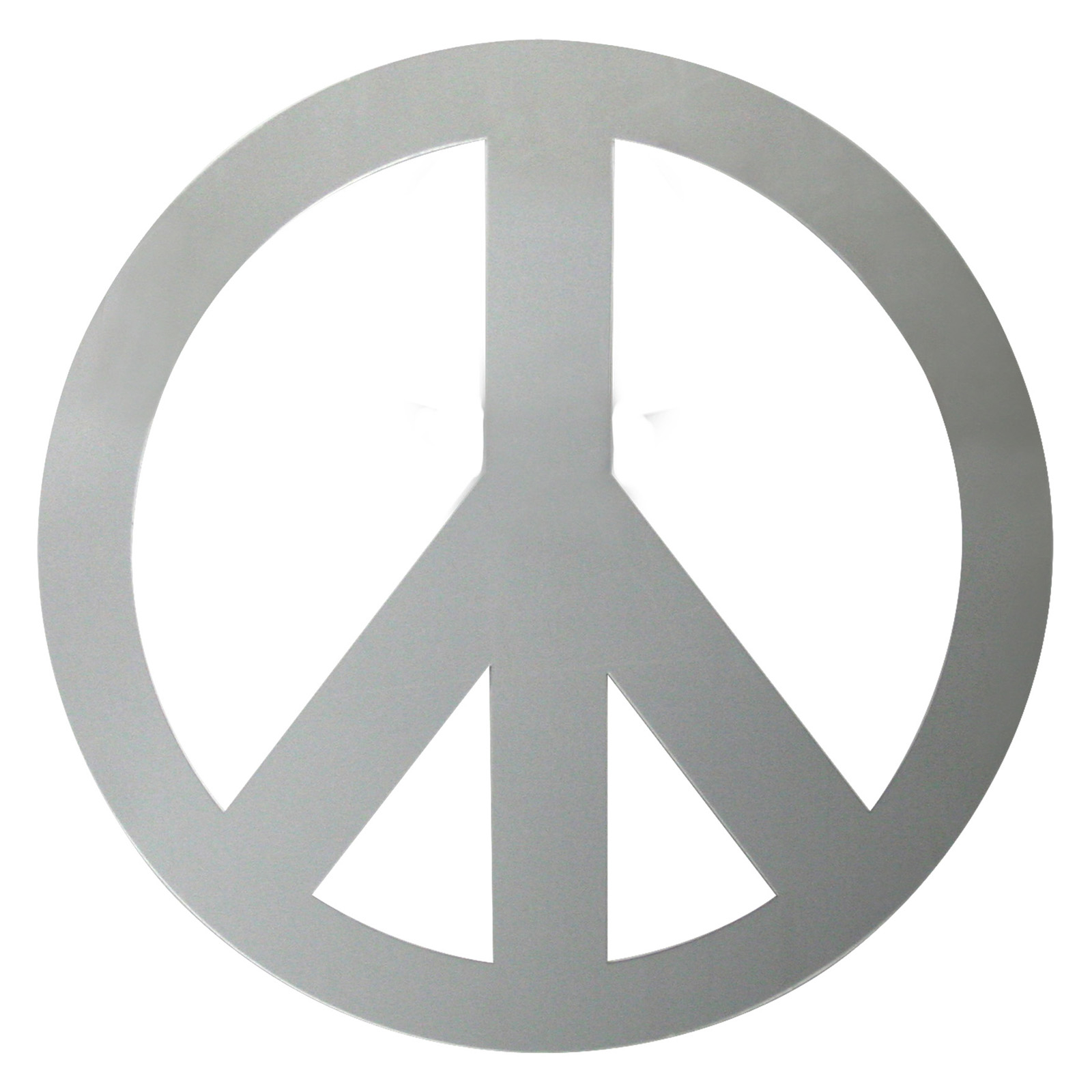 Peace Sign Peel and Stick Mirror at Hayneedle