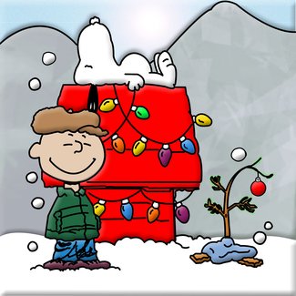 Peanuts Snoopy and Charlie Brown Christmas Tree Counted ...