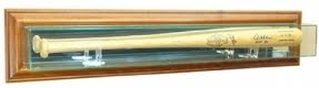 Perfect Cases MLB Wall Mounted Bat Glass Display Case