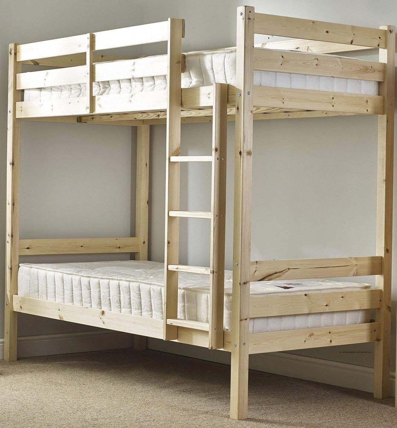 Heavy Duty Bunk Beds Visualhunt, Heavy Duty Bunk Bed Frame White And Pineapple