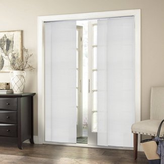 Premium Adjustable Sliding Panels, Cut to Length Vertical Blinds, Up to 80"W X 96"H