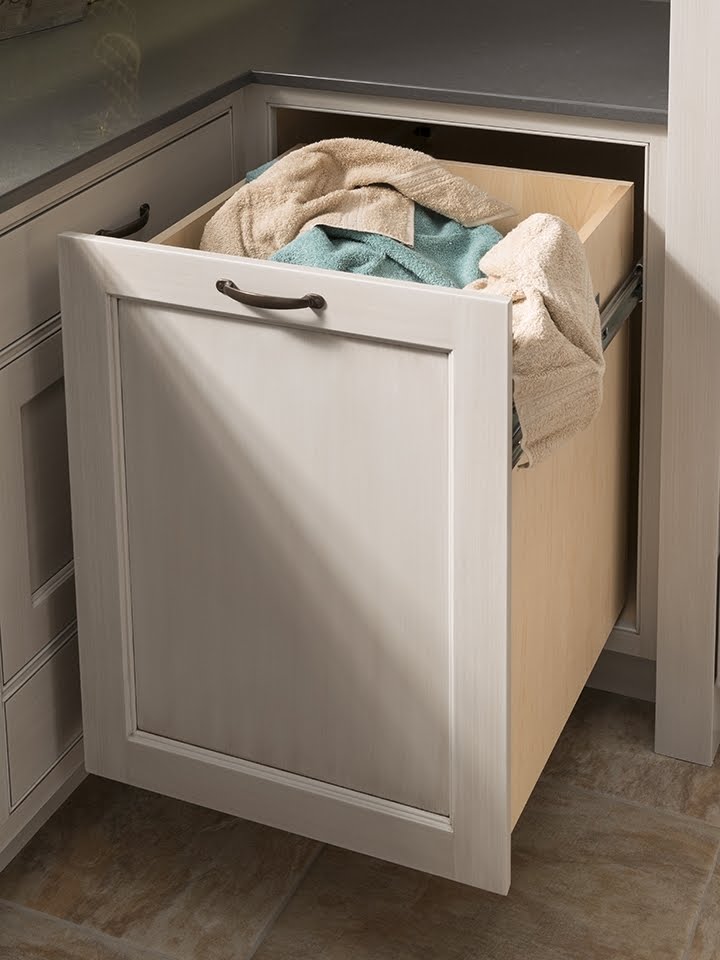 Pull Out Laundry Hampers You Ll Love In, Laundry Cabinet With Hamper
