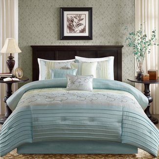 Light Blue Comforter Set - VisualHunt