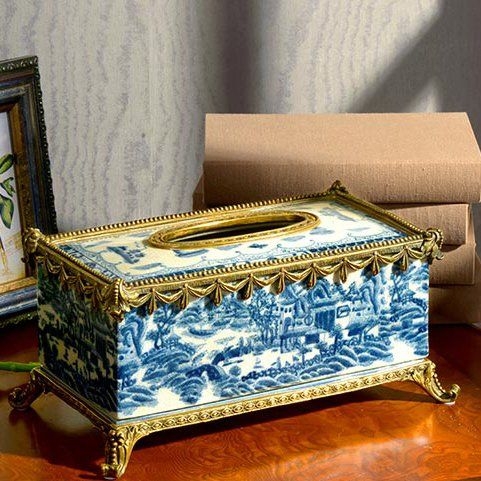 Rectangular Tissue Box Cover