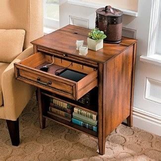 Refreshing Side Table With Charging Station 82 To ...