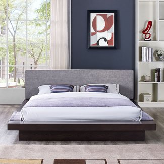 Rennan Queen Upholstered Platform Bed