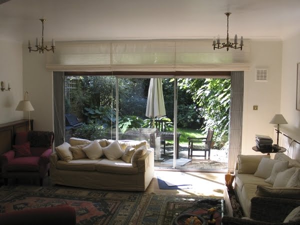 Roman Shades For Patio Doors |