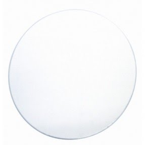 Room Mates Circle Large Peel and Stick Mirror & Reviews