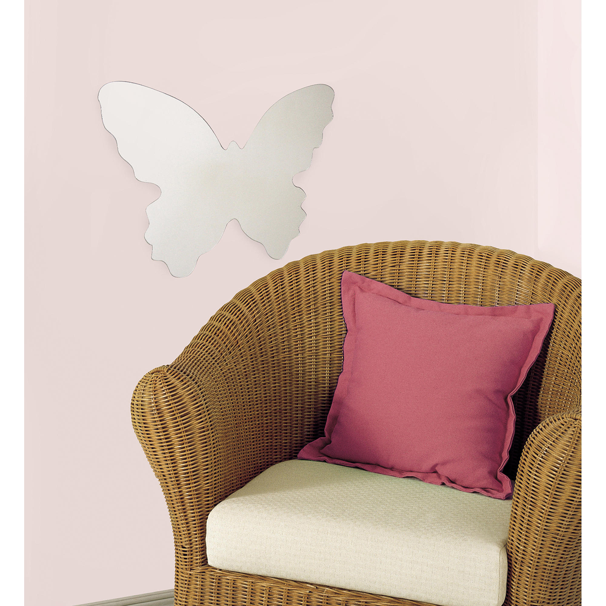 RoomMates Butterfly Peel & Stick Mirror (Large)
