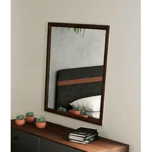 Roslyn Rectangular Wooden Framed Accent Mirror