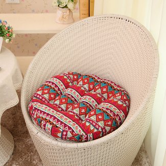Round Chair Cushion Set Pad Seat Patio Outdoor Indoor ...
