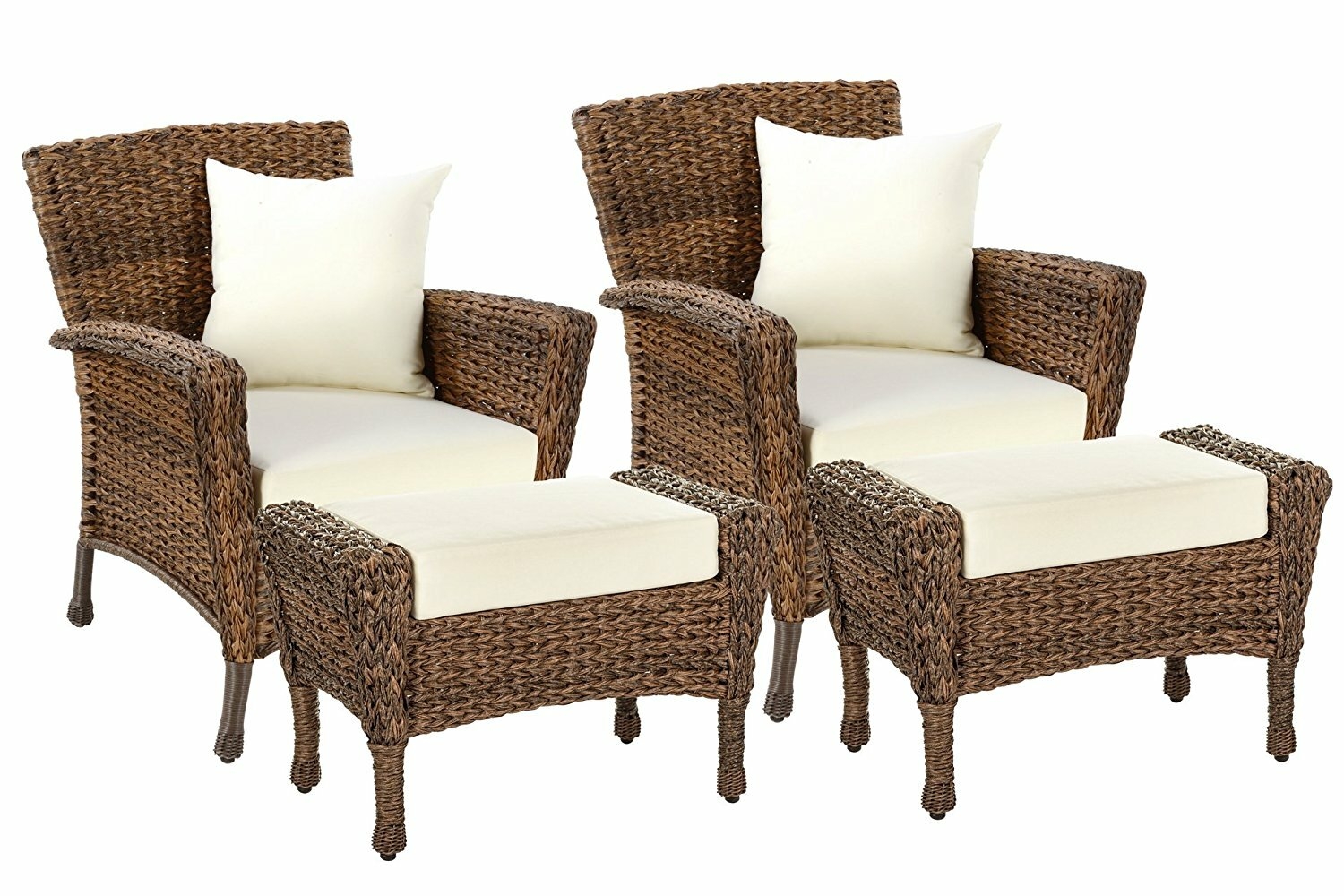 Patio Chair With Ottoman Set / Outdoor Chairs With Ottoman You Ll Love