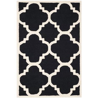 Safavieh Amherst Collection AMT421B Light Grey and Beige Indoor/Outdoor Area Rug