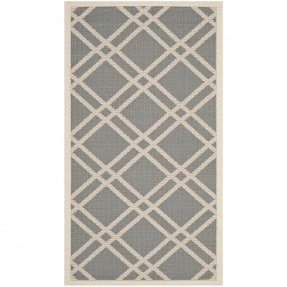 Safavieh Courtyard Beige/Grey Indoor/Outdoor Area Rug ...