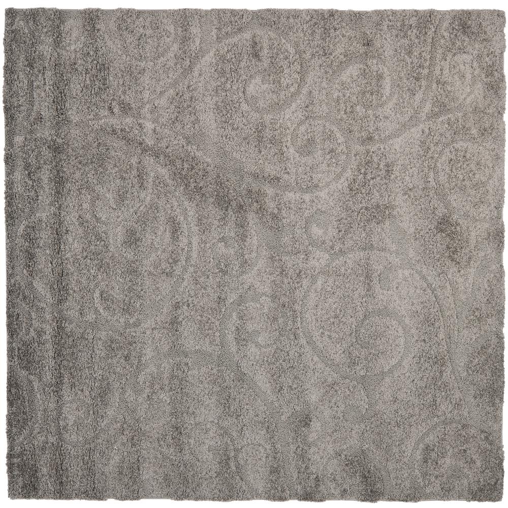 Safavieh Florida Shag SG455-8013 Grey and Beige Area Rug ...