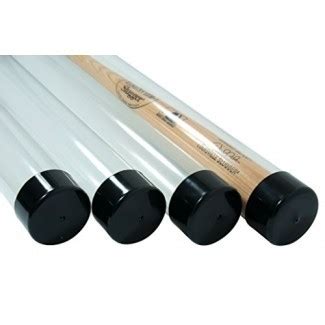 SAFTGARD SUPPLIES (4) Baseball Bat Tube Clear Acrylic Display Case Protective Holders