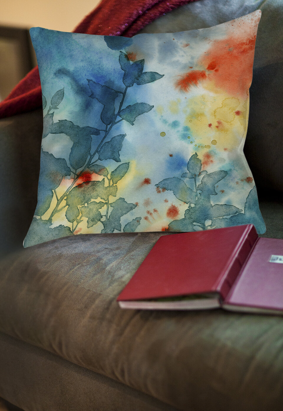 Samora Printed Throw Pillow