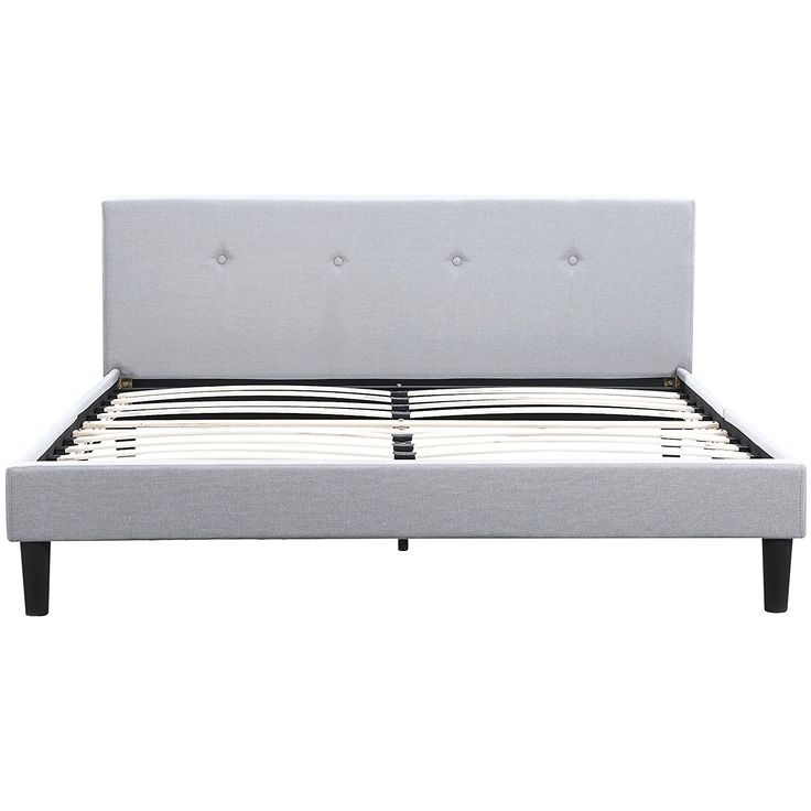 San Francisco Queen Bed Frame | Upholstered Low Profile ...