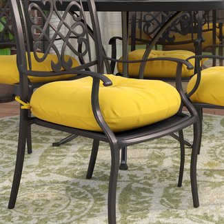 Sarver Indoor/Outdoor Dining Chair Cushion (Set of 4)