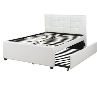 Shekhar Wooden Full Upholstered Standard Bed