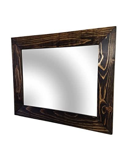 Large Wood Framed Mirror You Ll Love In, Wood Framed Wall Mirrors