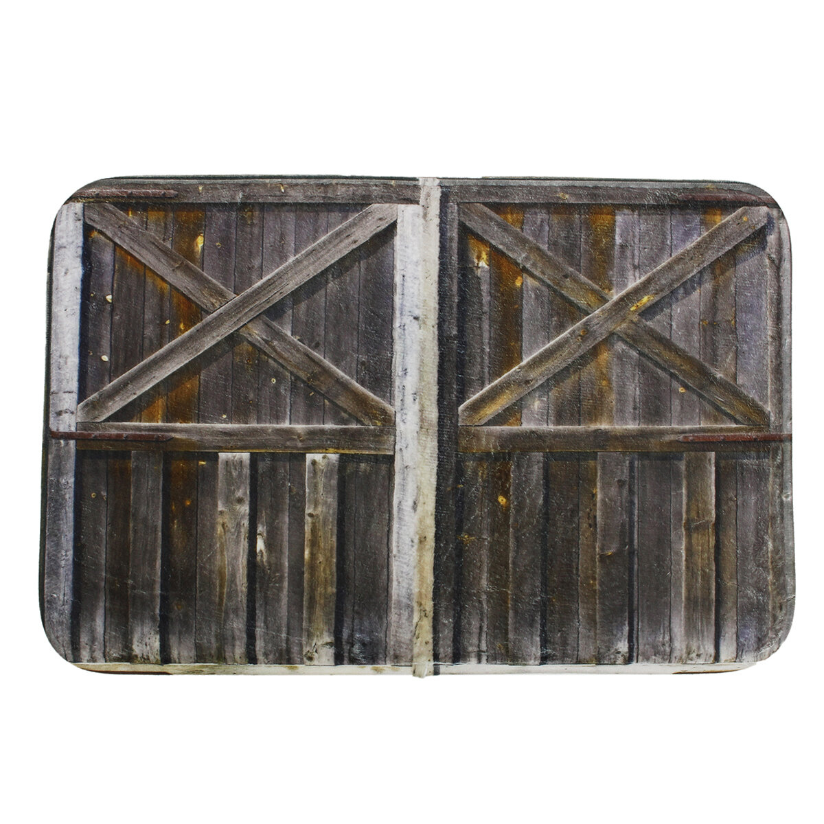 Shower Curtains - 70.9" x 70.9" Rustic Wooden