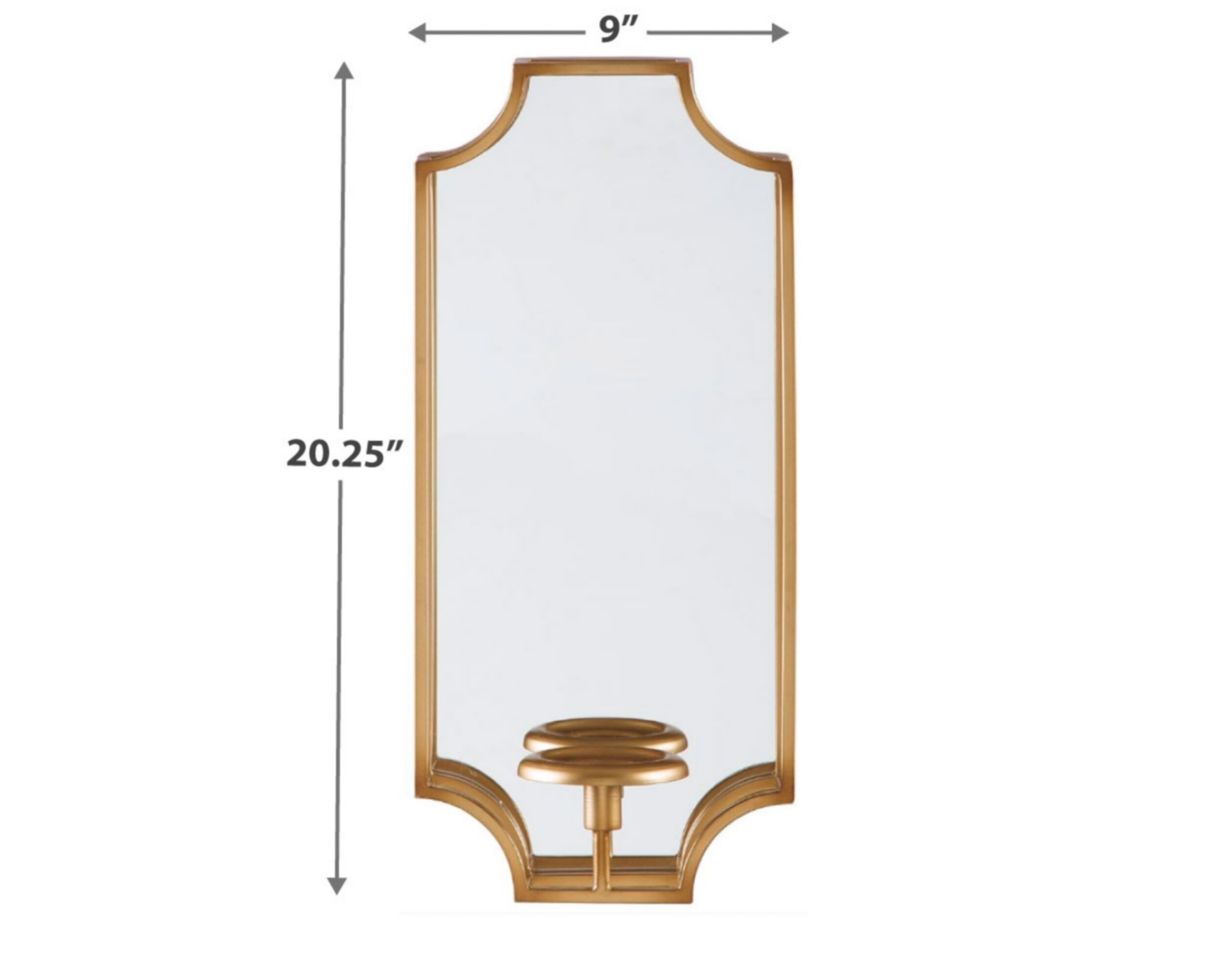 Signature Design by Ashley Dumi Wall Sonce, Gold