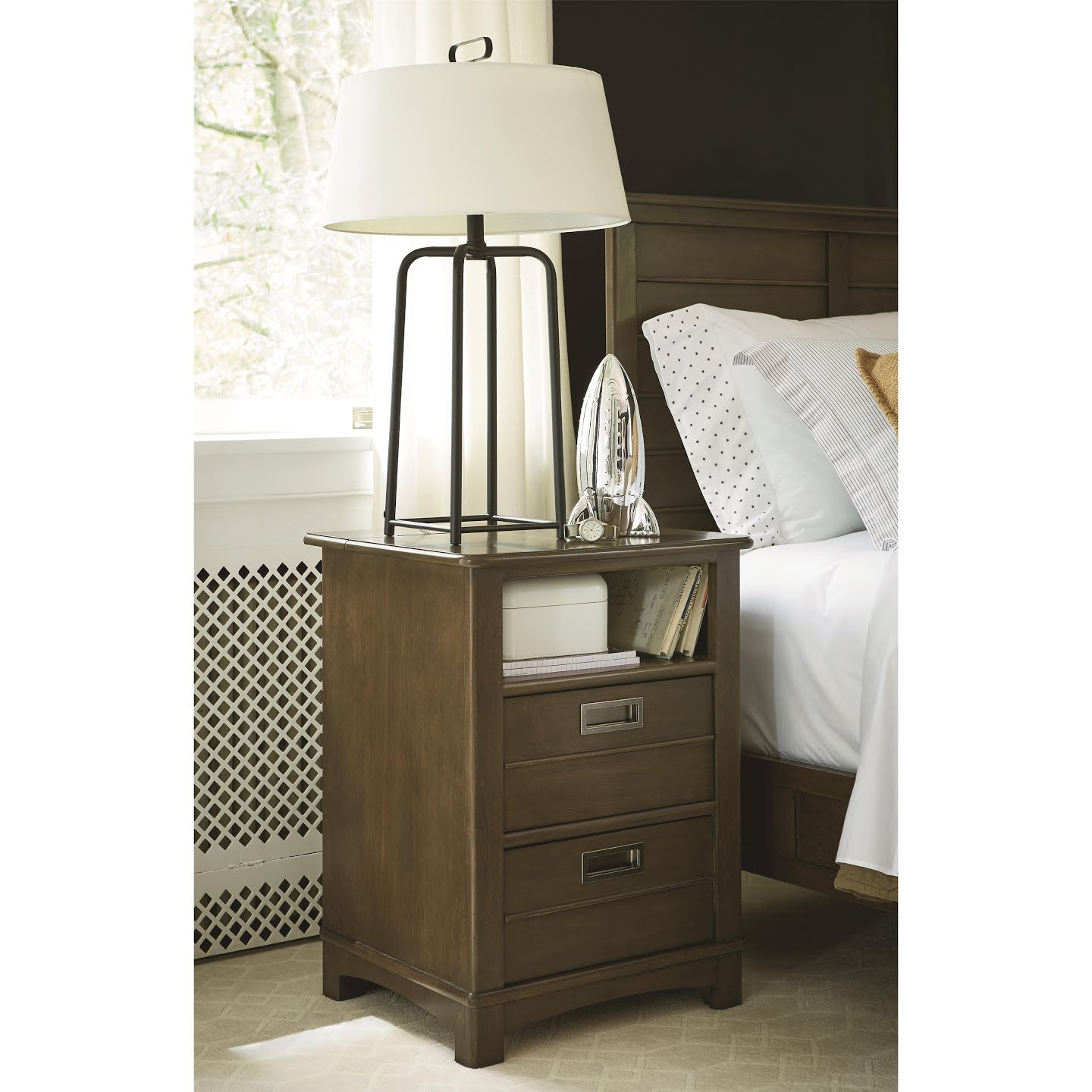 Smartstuff Varsity Nightstand with Charging Station ...