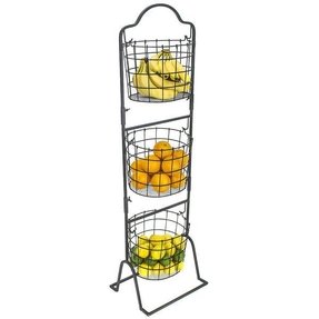 50 3 Tiered Wire Basket You Ll Love In 2020 Visual Hunt