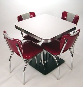 Retro Kitchen Table And Chairs You Ll, Retro Dining Room Furniture