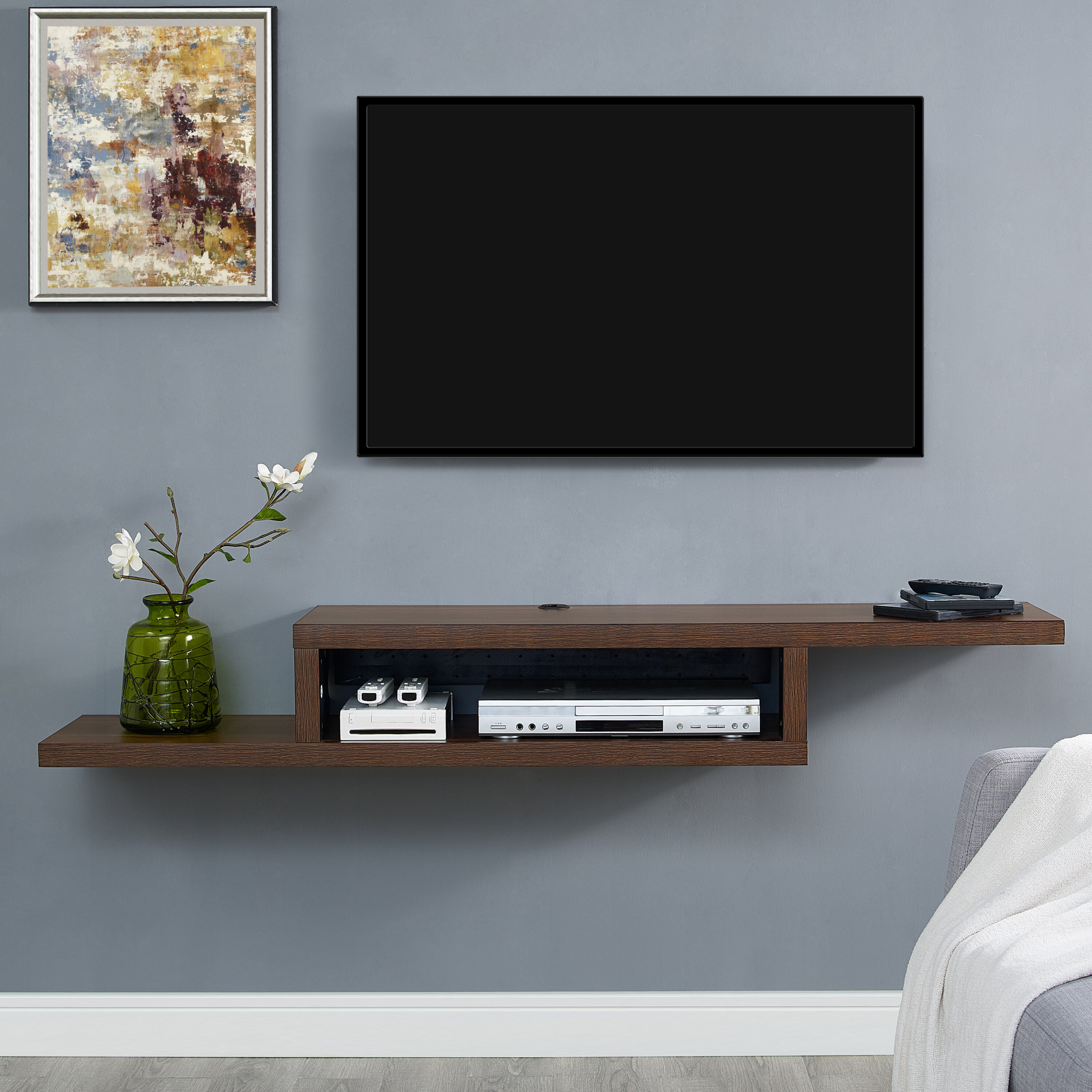 Stylish Wall Mounted Hutch Entertainment Centers — Rocket ...