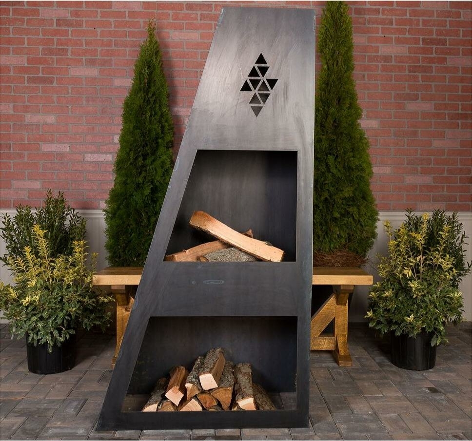 50 Outdoor Wood Burning Fireplace You Ll Love In 2020 Visual Hunt