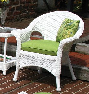 Indoor Wicker Chair Replacement Cushions : Wicker Furniture Replacement