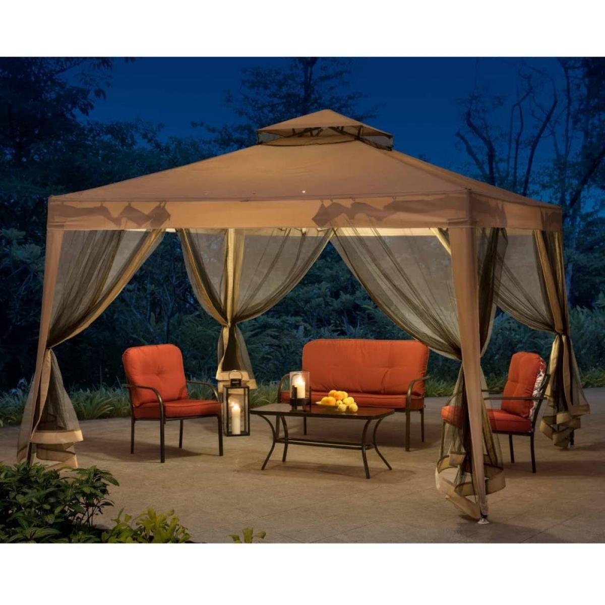 Sunjoy 10 x 10 ft. Steel Gazebo