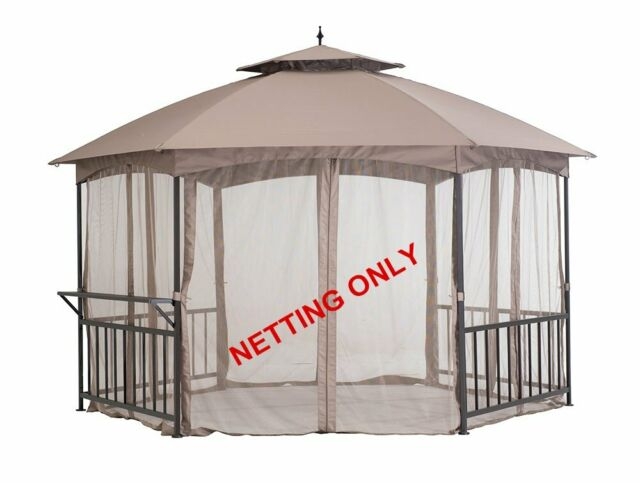 Sunjoy Accessory Replament Mosquito Netting  for Gazebo Item D-GZ076PST-D