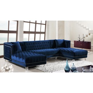 Navy Blue Sectional Couch - VisualHunt