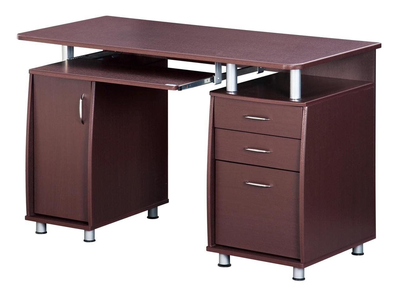 Techni Mobili Chocolate Computer Desk