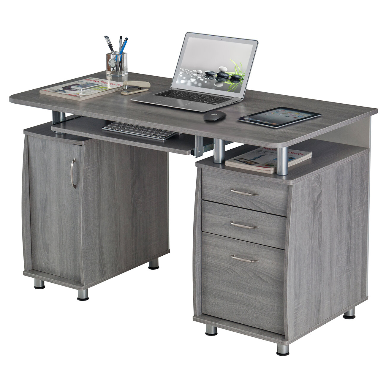 50 Computer Desk With File Cabinet You Ll Love In 2020 Visual Hunt