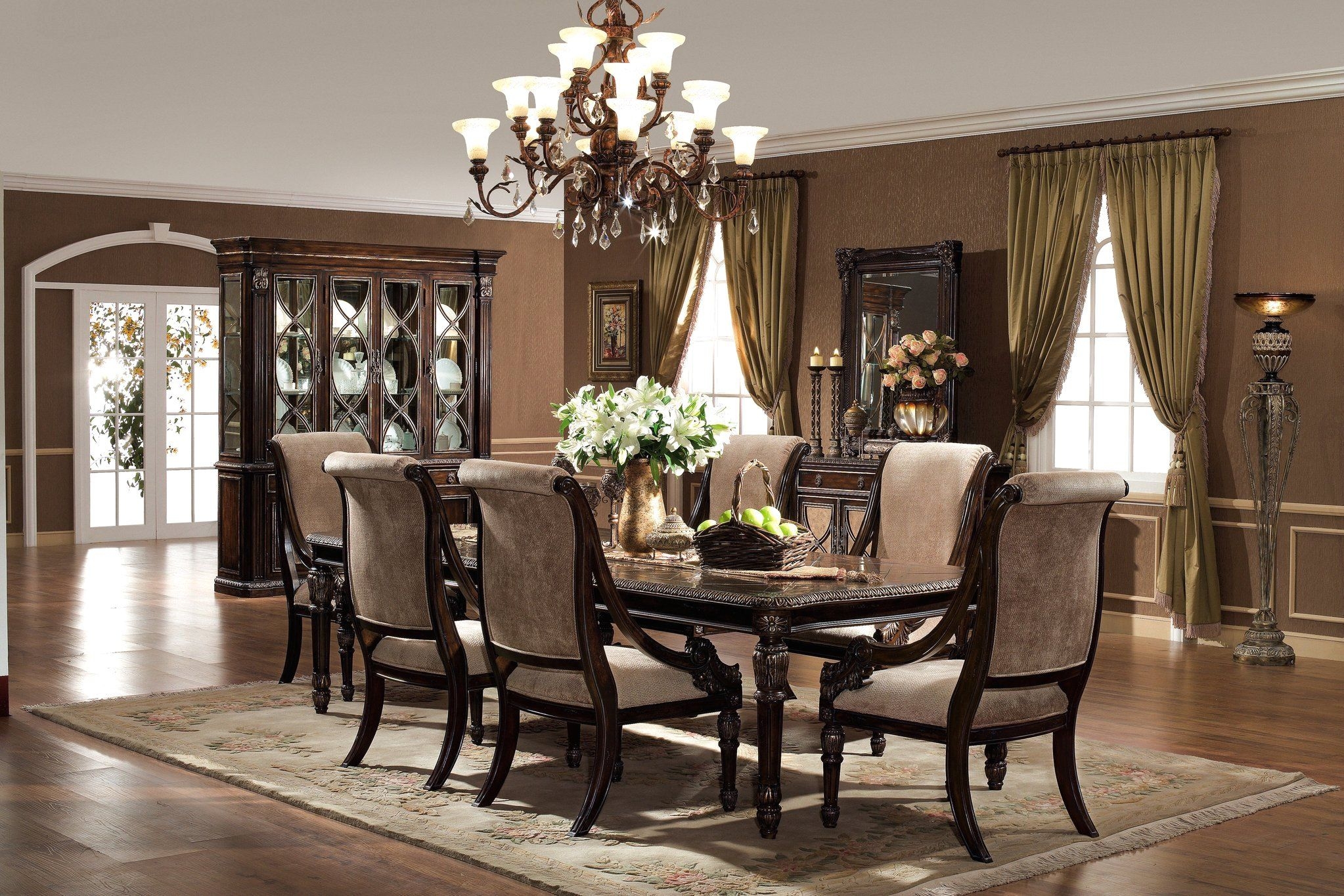 luxury formal dining room sets