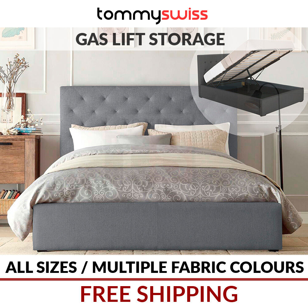 TOMMY SWISS: NEW KING, QUEEN & DOUBLE Gas Lift Storage