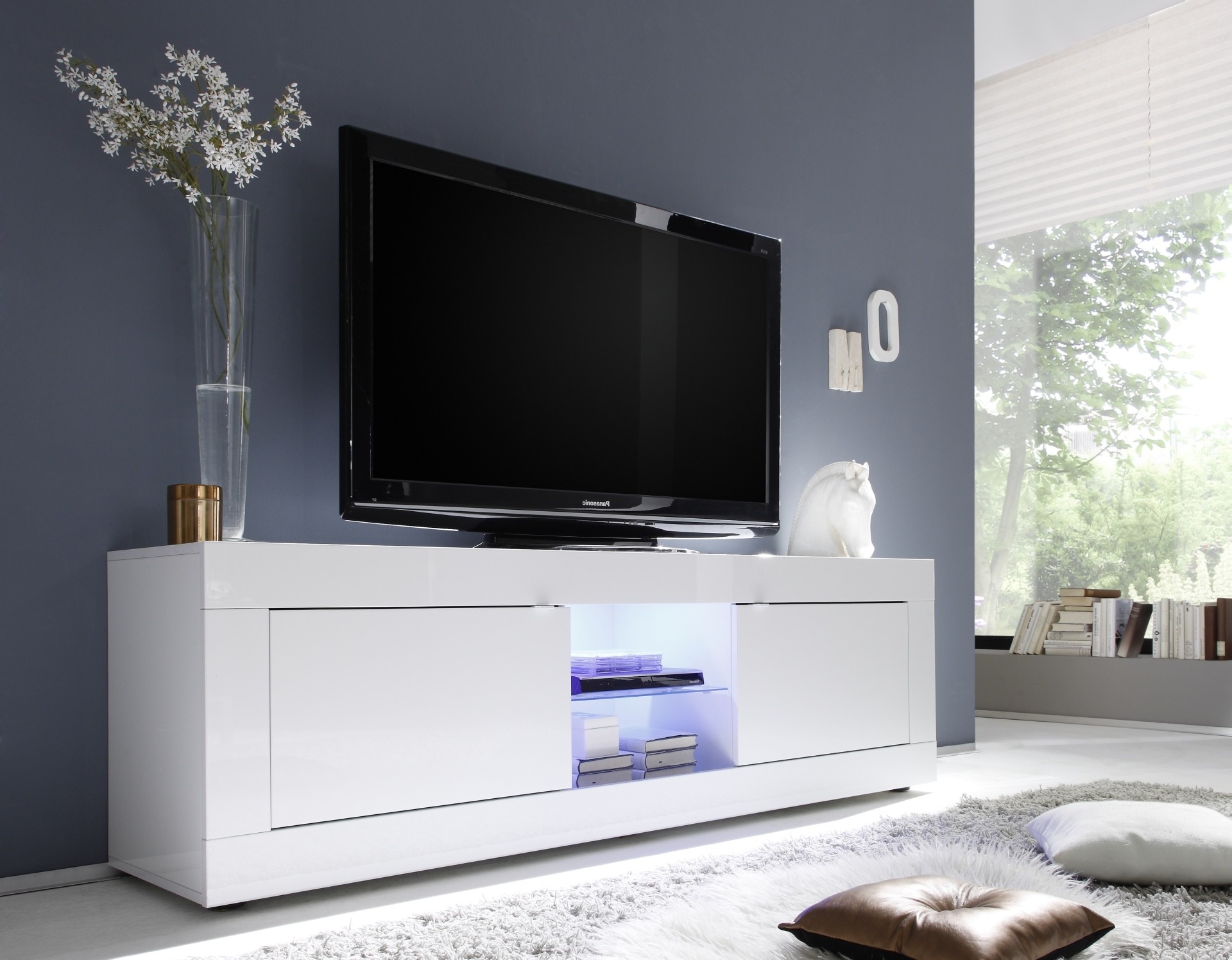 Top 50 White High Gloss Tv Stands Unit Cabinet Tv Stand 1 