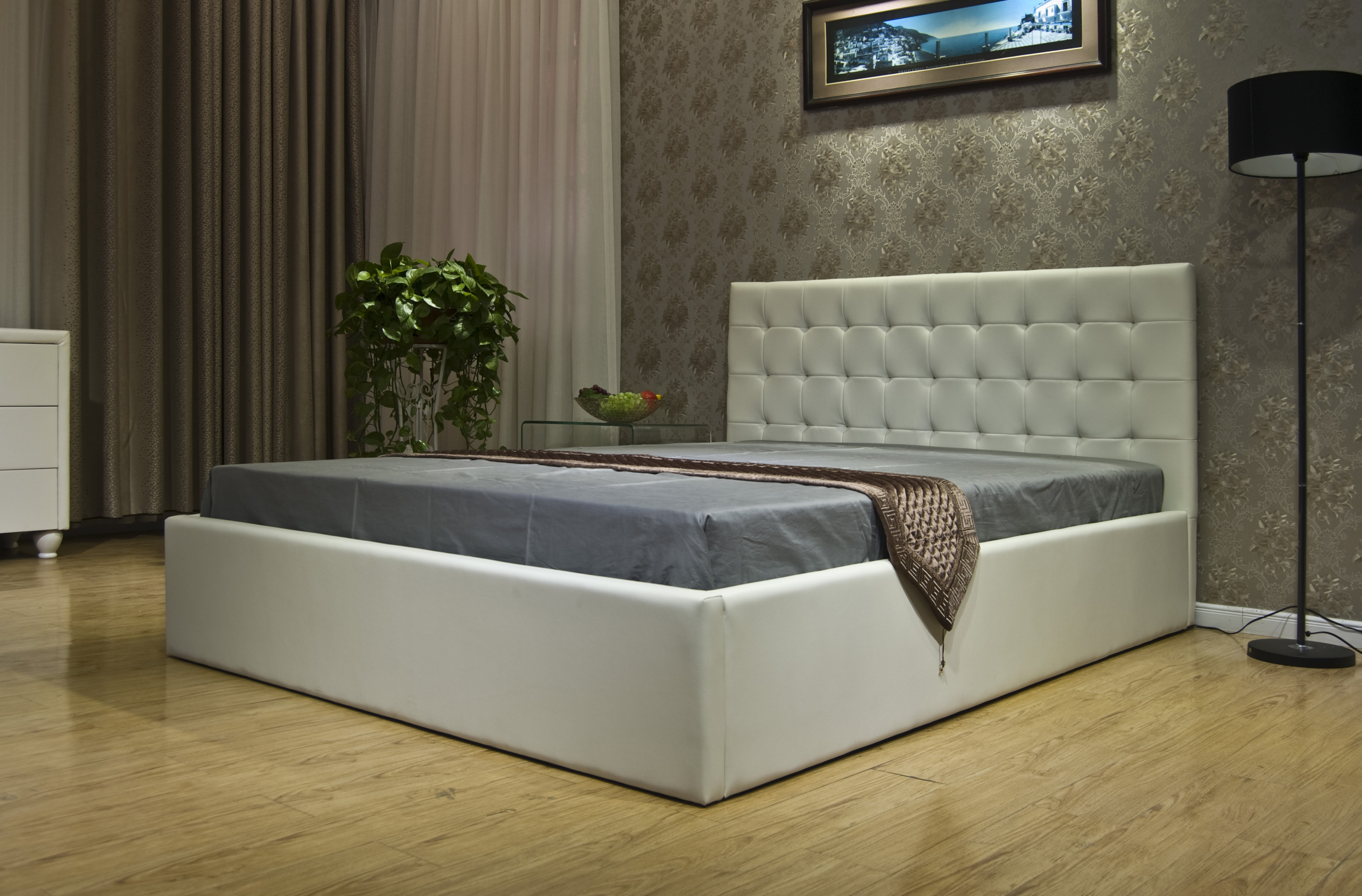 Toxey upholstered storage platform outlet bed