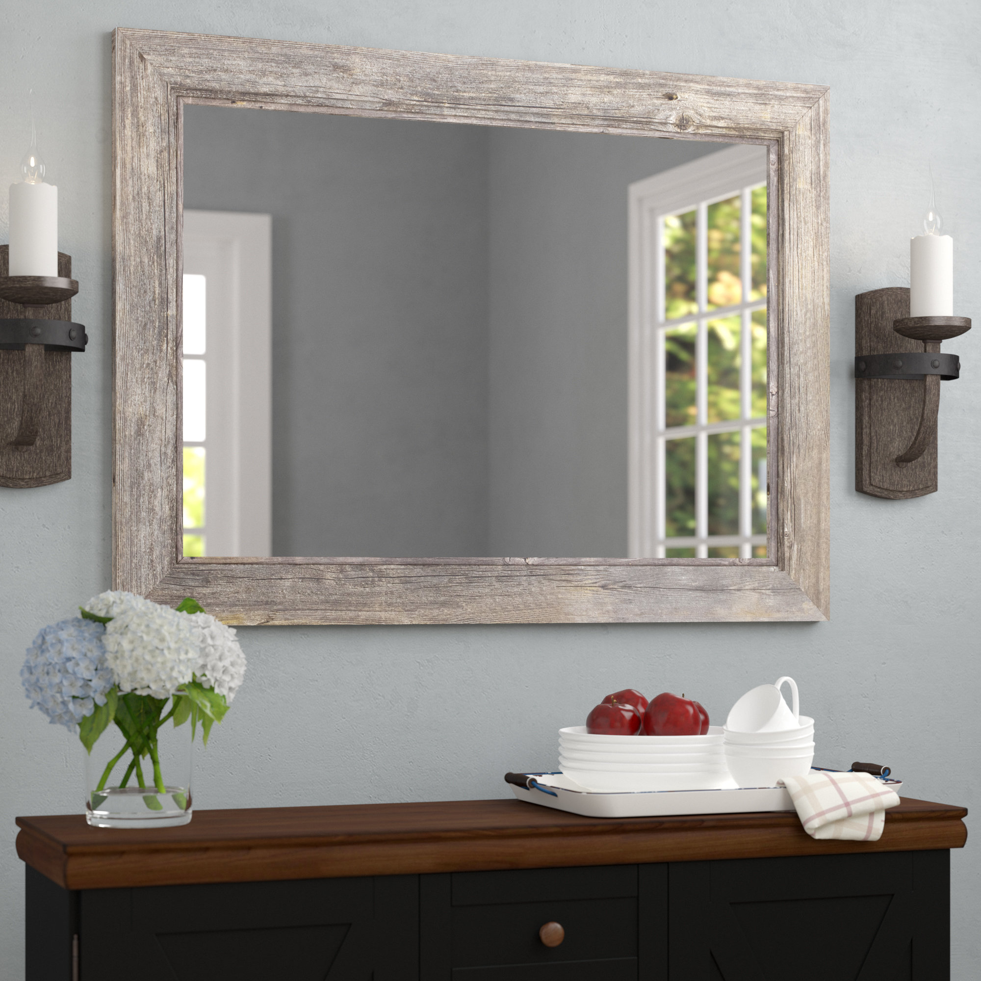 Traditional Beveled Accent Mirror