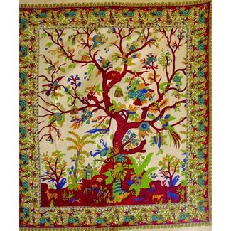 Tree Of Life Tapestry: The Reflection of Positive Enthusiasm