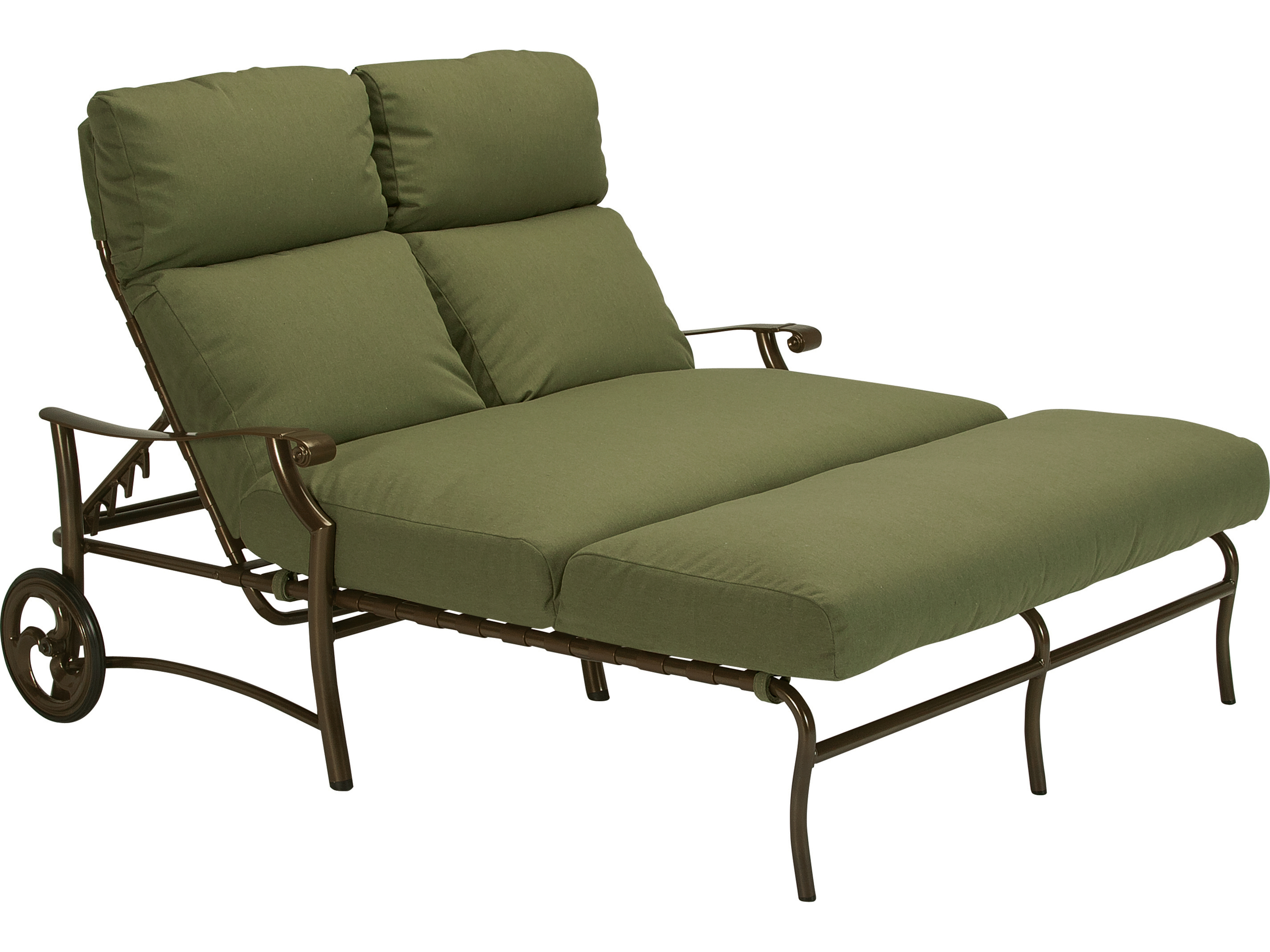 outdoor double chaise lounge replacement cushions