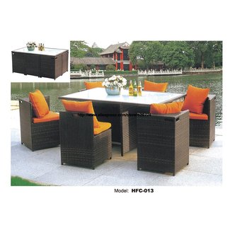 Used patio table set garden treasures outdoor furniture ...