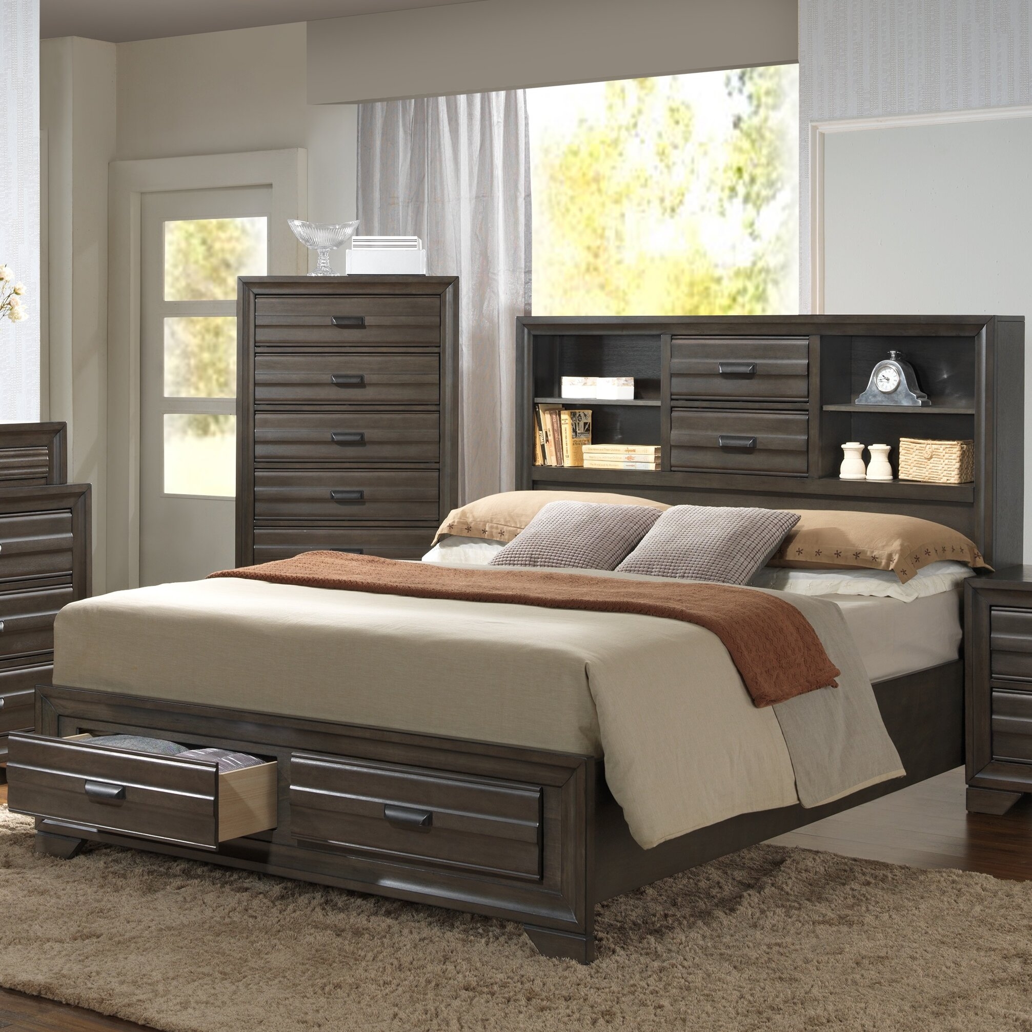 Vanzant Storage Platform Bed